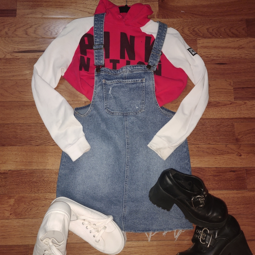 🔥Wild fable jean overalls size small